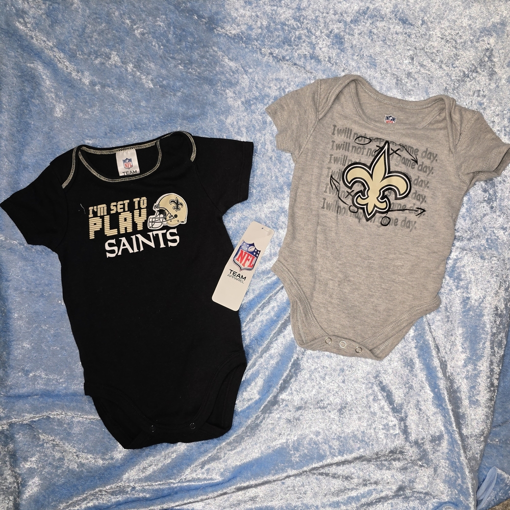 🌟 NFL Saints - Baby One Piece Set